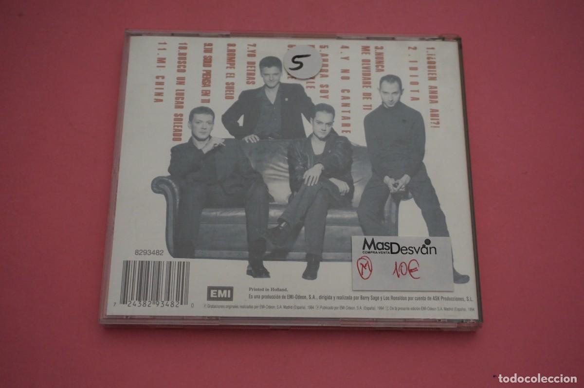 CDs de m&uacute;sica: CD - LOS RONALDOS - &iexcl;IDIOTA! - DISCO COMO NUEVO - Foto 4