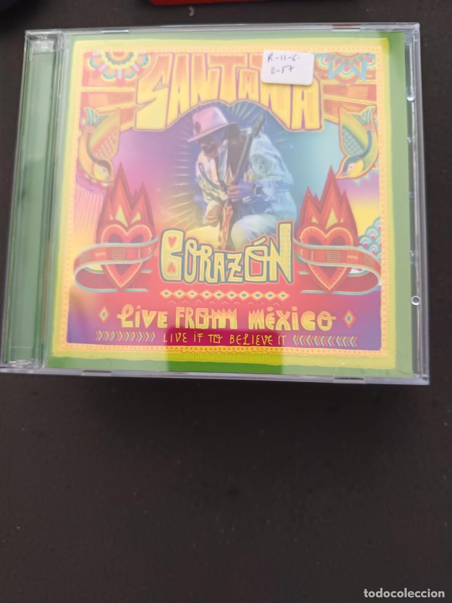 CDs de m&uacute;sica: SANTANA. CORAZ&Oacute;N. LIVE FROM M&Eacute;XICO - Foto 1