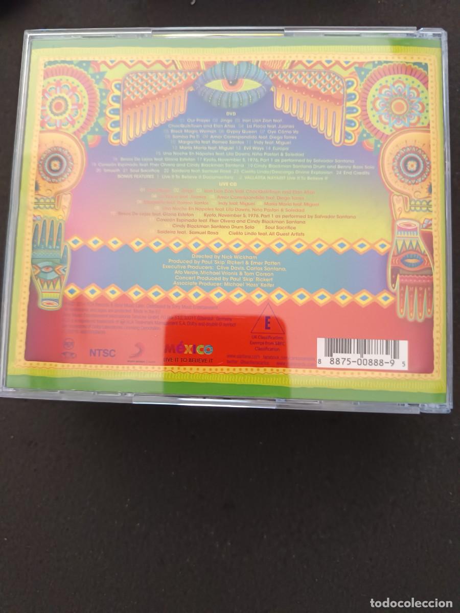 CDs de m&uacute;sica: SANTANA. CORAZ&Oacute;N. LIVE FROM M&Eacute;XICO - Foto 2