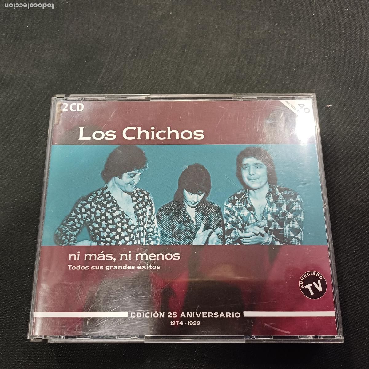 CDs de M&uacute;sica: LOS CHICHOS/NI MAS NI MENOS/CD 2 DISCOS.