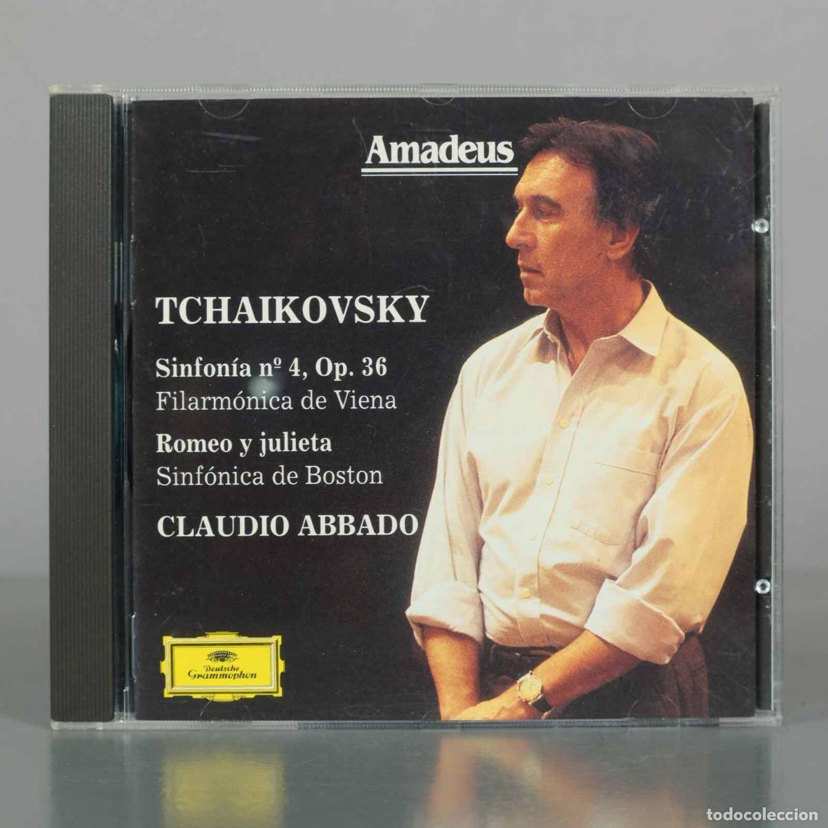 CDs de M&uacute;sica: CD. Tchaikovsky - Sinfon&iacute;a n&ordm; 4, Romeo y Julieta - Claudio Abbado - Amadeus - Deutsche Grammophon