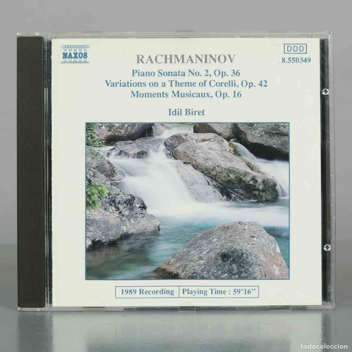 CDs de M&uacute;sica: CD. Rachmaninov - Piano Sonata No. 2, Variations on a Theme of Corelli, Moments Musicaux - Biret