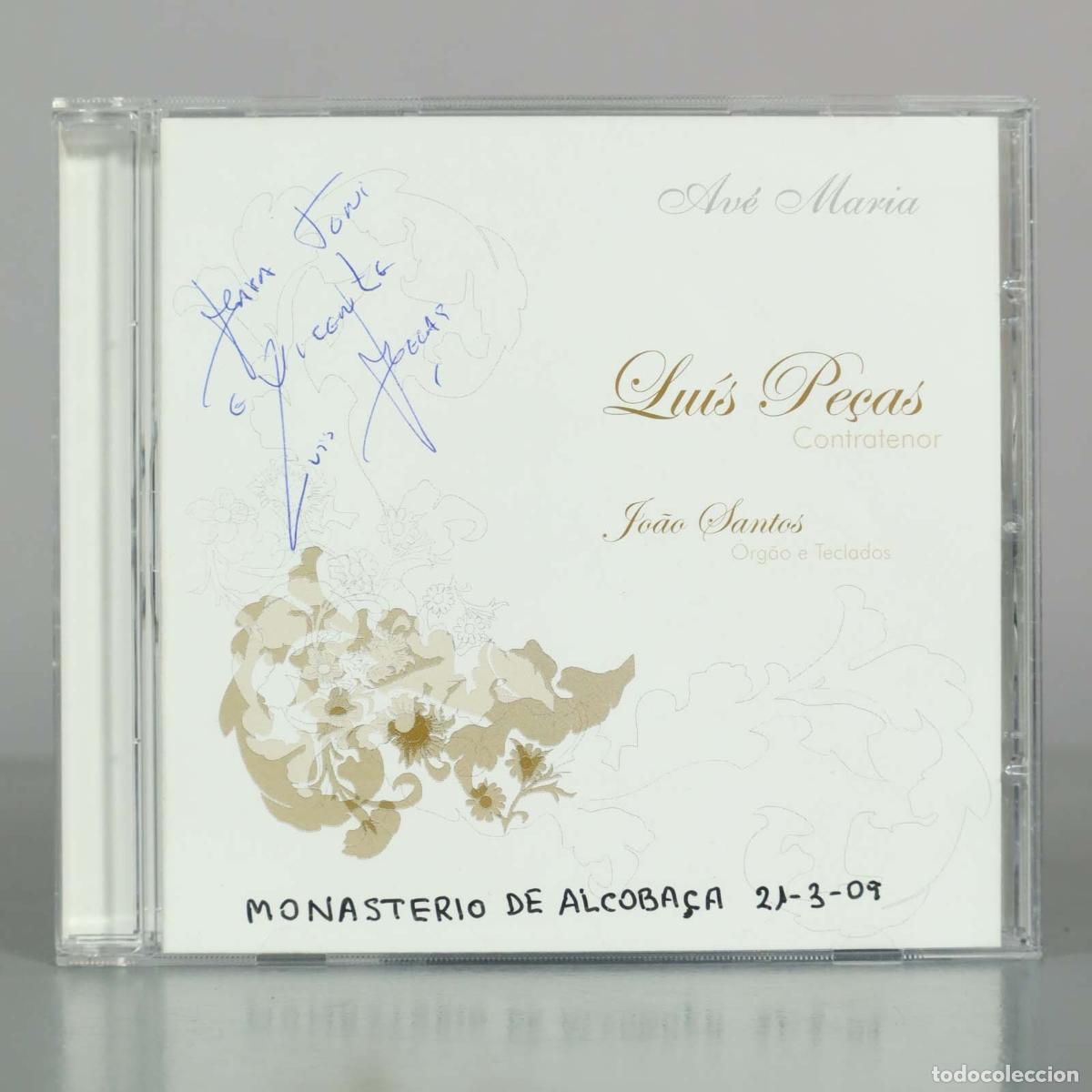 CDs de M&uacute;sica: CD. Av&eacute; Maria - Lu&iacute;s Pe&ccedil;as, Jo&atilde;o Santos