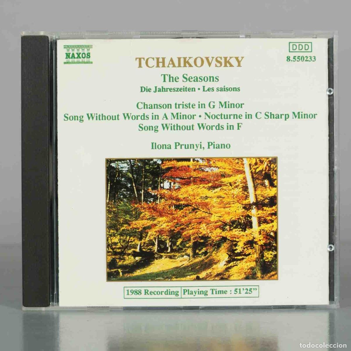 CDs de M&uacute;sica: CD. Tchaikovsky - The Seasons - Chanson triste - Ilona Prunyi