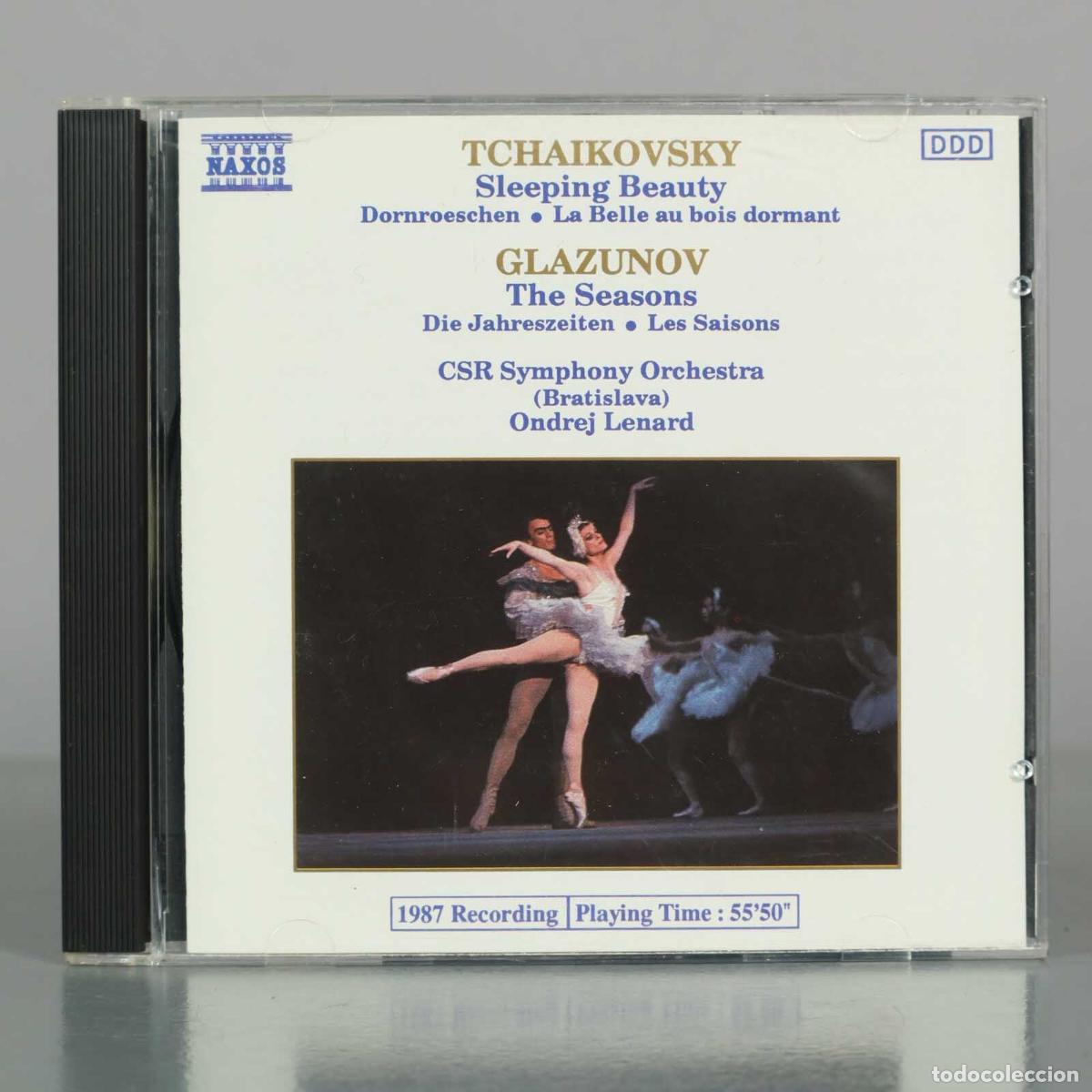 CDs de M&uacute;sica: CD. Tchaikovsky: Sleeping Beauty - Glazunov: The Seasons - CSR Symphony Orchestra, Ondrej Lenard