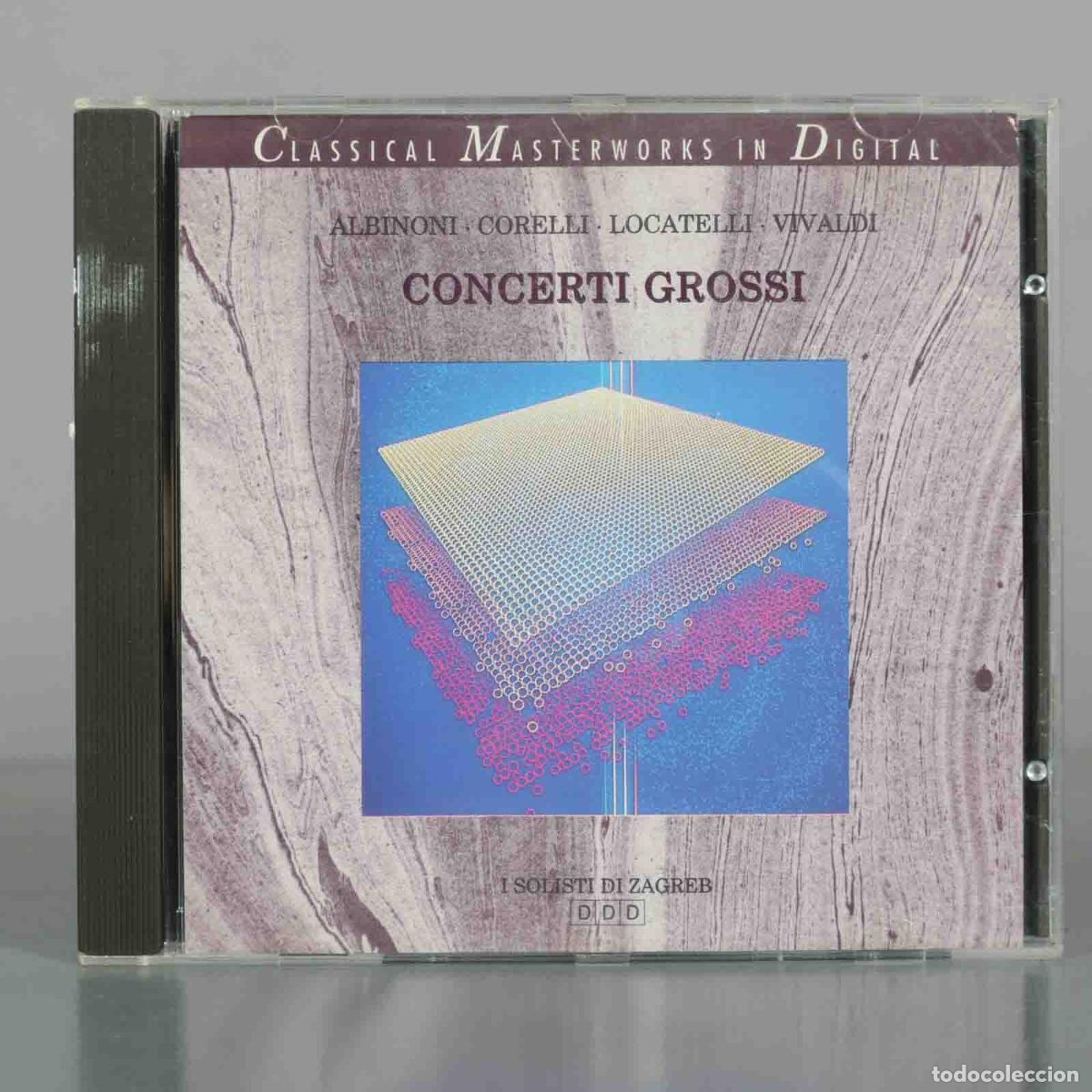 CDs de M&uacute;sica: CD. Concerti Grossi - Albinoni, Corelli, Locatelli, Vivaldi - I Solisti di Zagreb