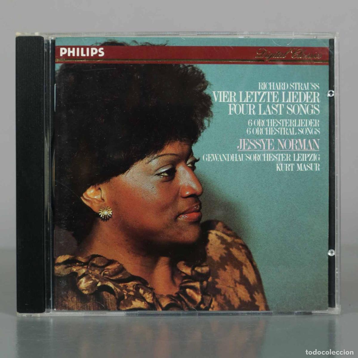 CDs de M&uacute;sica: CD. Vier Letzte Lieder / 6 Orchesterlieder - Richard Strauss - Norman, MASUR
