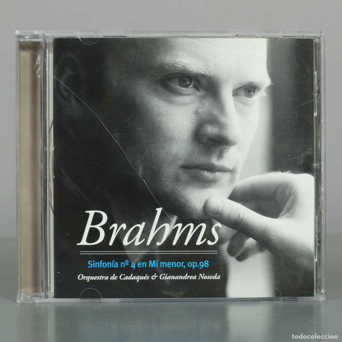 CDs de M&uacute;sica: CD. Brahms: Sinfon&iacute;a n&ordm; 4 en Mi menor, op. 98 - Orquestra de Cadaqu&eacute;s, Gianandrea Noseda