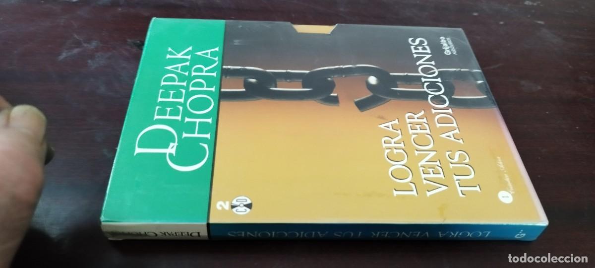 CDs de M&uacute;sica: LOGRA VENCER TUS ADICCIONES / DEEPACK CHOPRA / 2 CD / AUDIOLIBRO / COACHING / NUEVO PRECIN