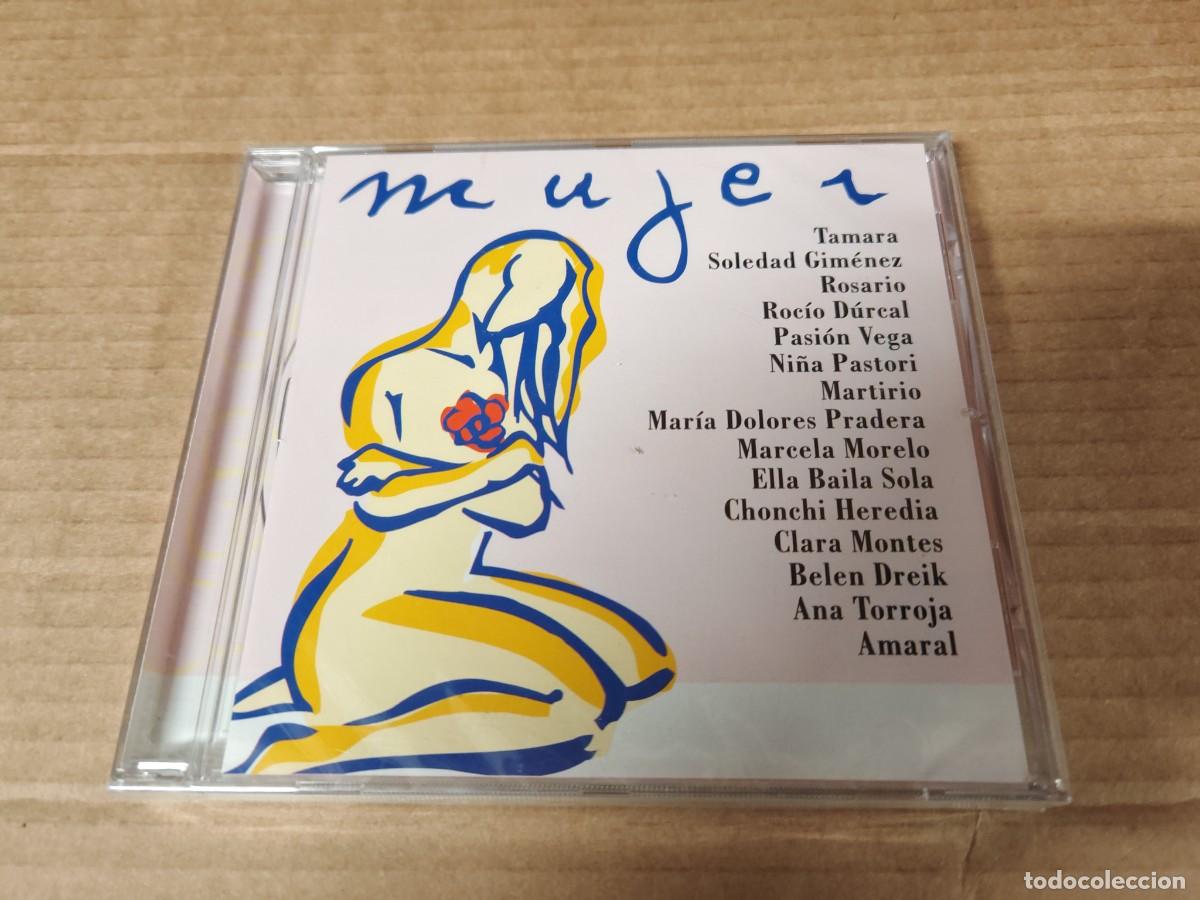 CDs de M&uacute;sica: MUJER CD ALBUM Precintado 15 TEMAS AMARAL SOLEDAD JIMENEZ TEMA INEDITO DE ANA TORROJA