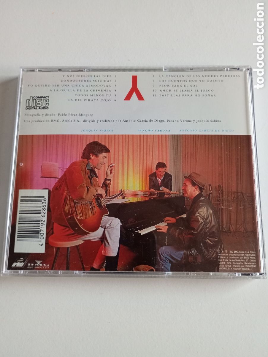 CDs de m&uacute;sica: Cds discograf&iacute;a Joaqu&iacute;n Sabina - Foto 9