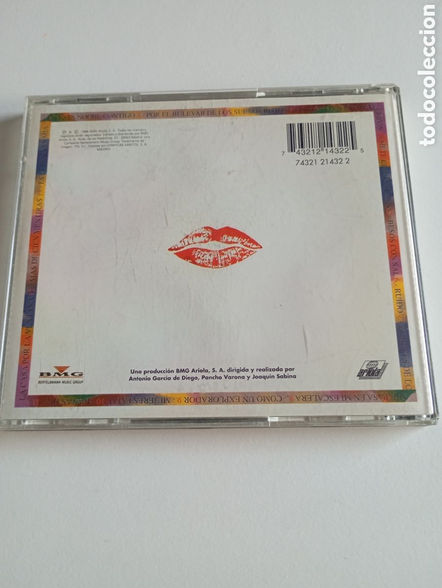 CDs de m&uacute;sica: Cds discograf&iacute;a Joaqu&iacute;n Sabina - Foto 11