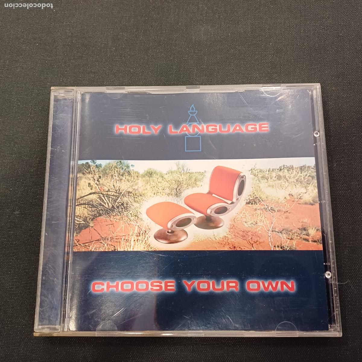 CDs de m&uacute;sica: HOLY LANGUAGE/CHOOSE YOUR OWN/CD. - Foto 1