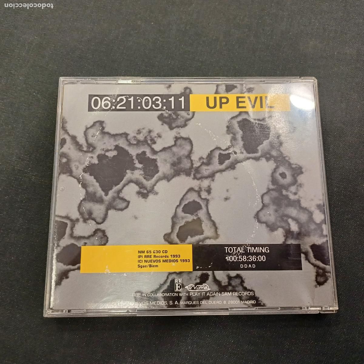 CDs de m&uacute;sica: 06:21:03:11/UP EVIL/CD. - Foto 3