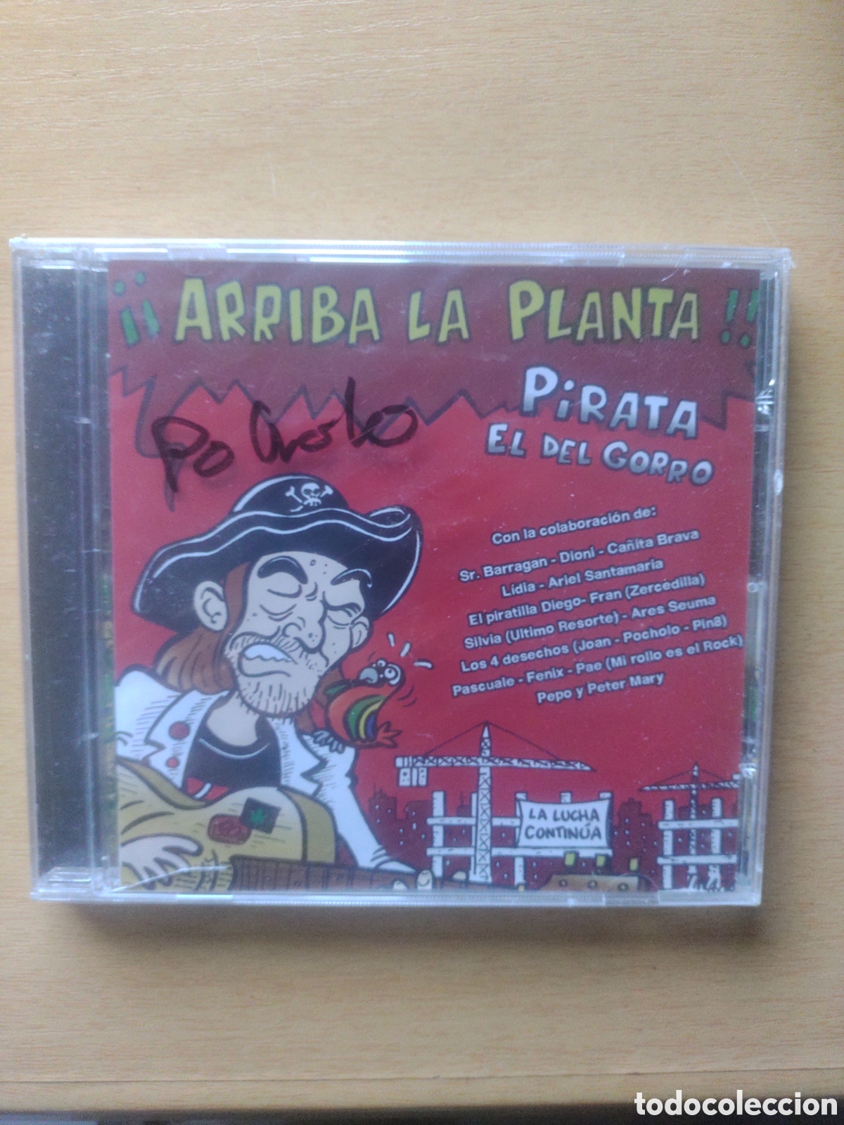 CDs de m&uacute;sica: CD Precintado Pirata El Del Gorro - Foto 1