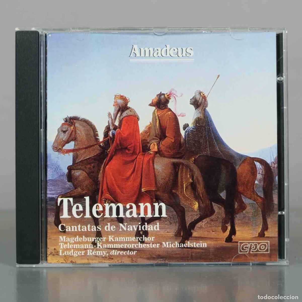 CD de M&uacute;sica: CD. Telemann - Cantatas de Navidad - Georg Philipp Telemann - Mields, Schwarz, Jochens, Schmidt, Ma