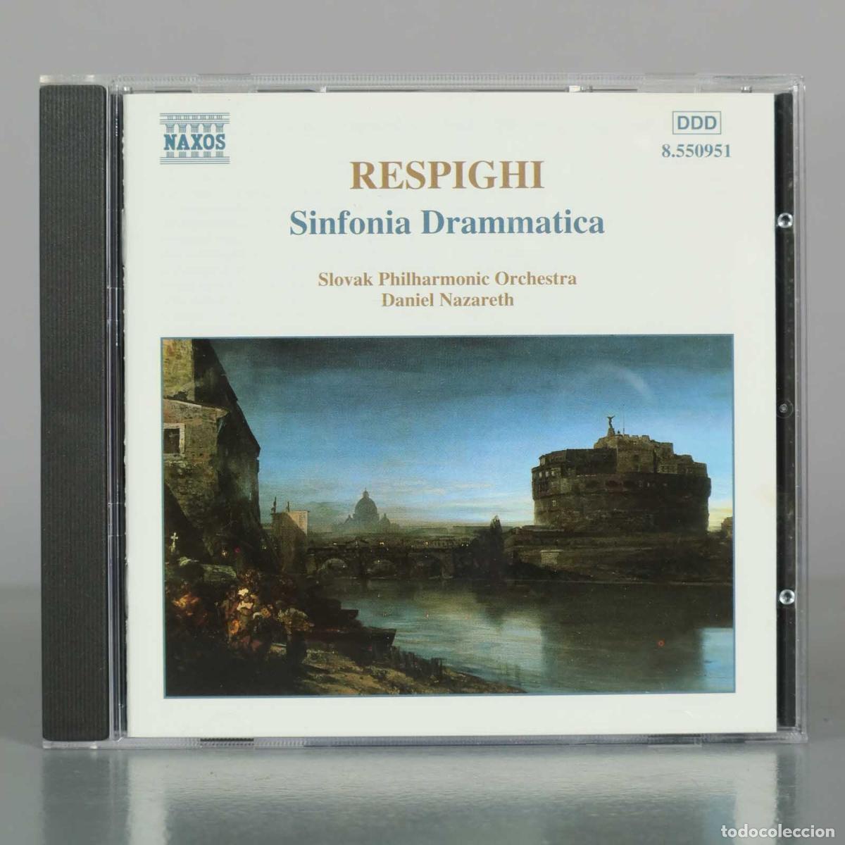 CD de M&uacute;sica: CD. Respighi: Sinfonia Drammatica - Slovak Philharmonic Orchestra, Daniel Nazareth
