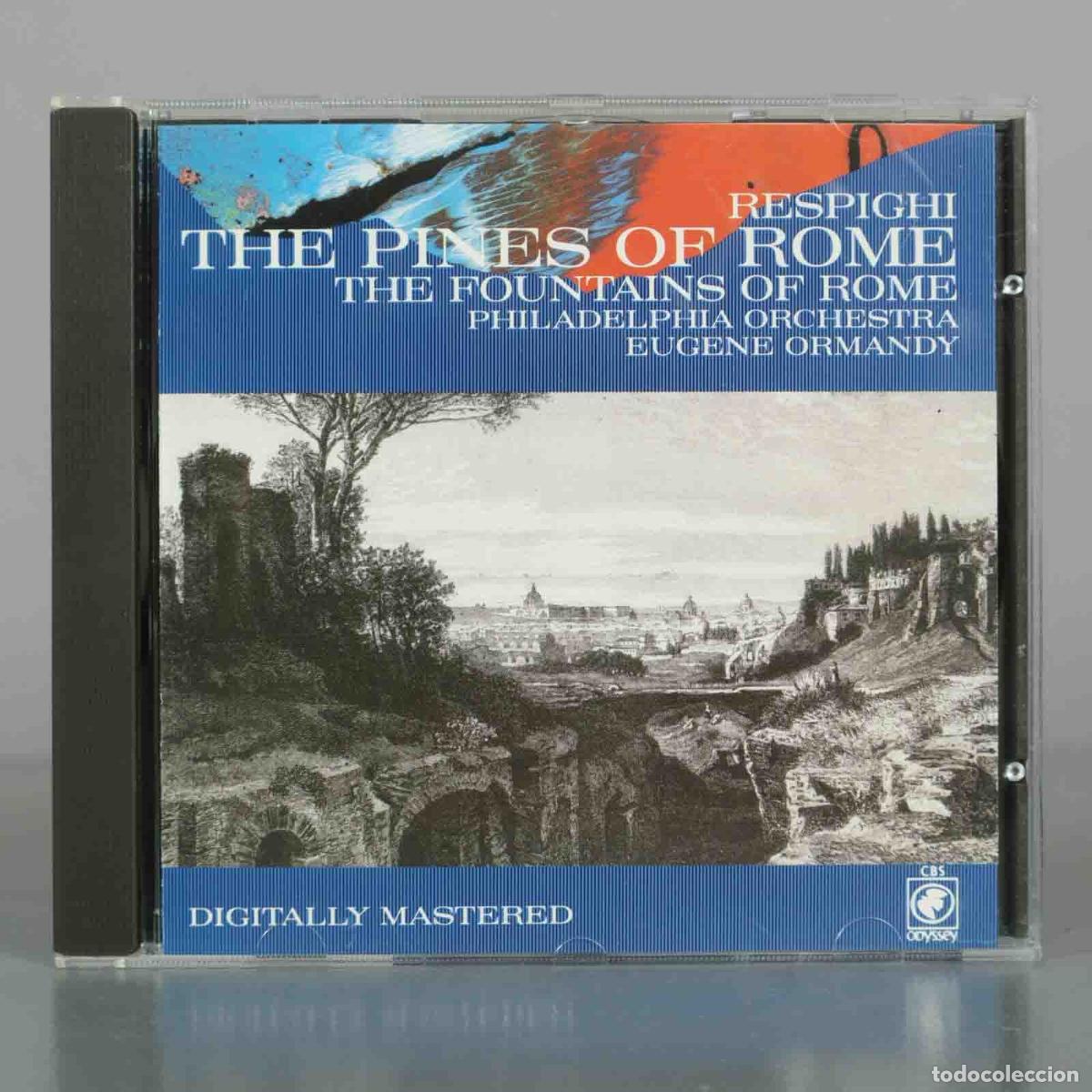 CD de M&uacute;sica: CD. The Pines of Rome, The Fountains of Rome - Respighi - Eugene Ormandy, Philadelphia Orchestra