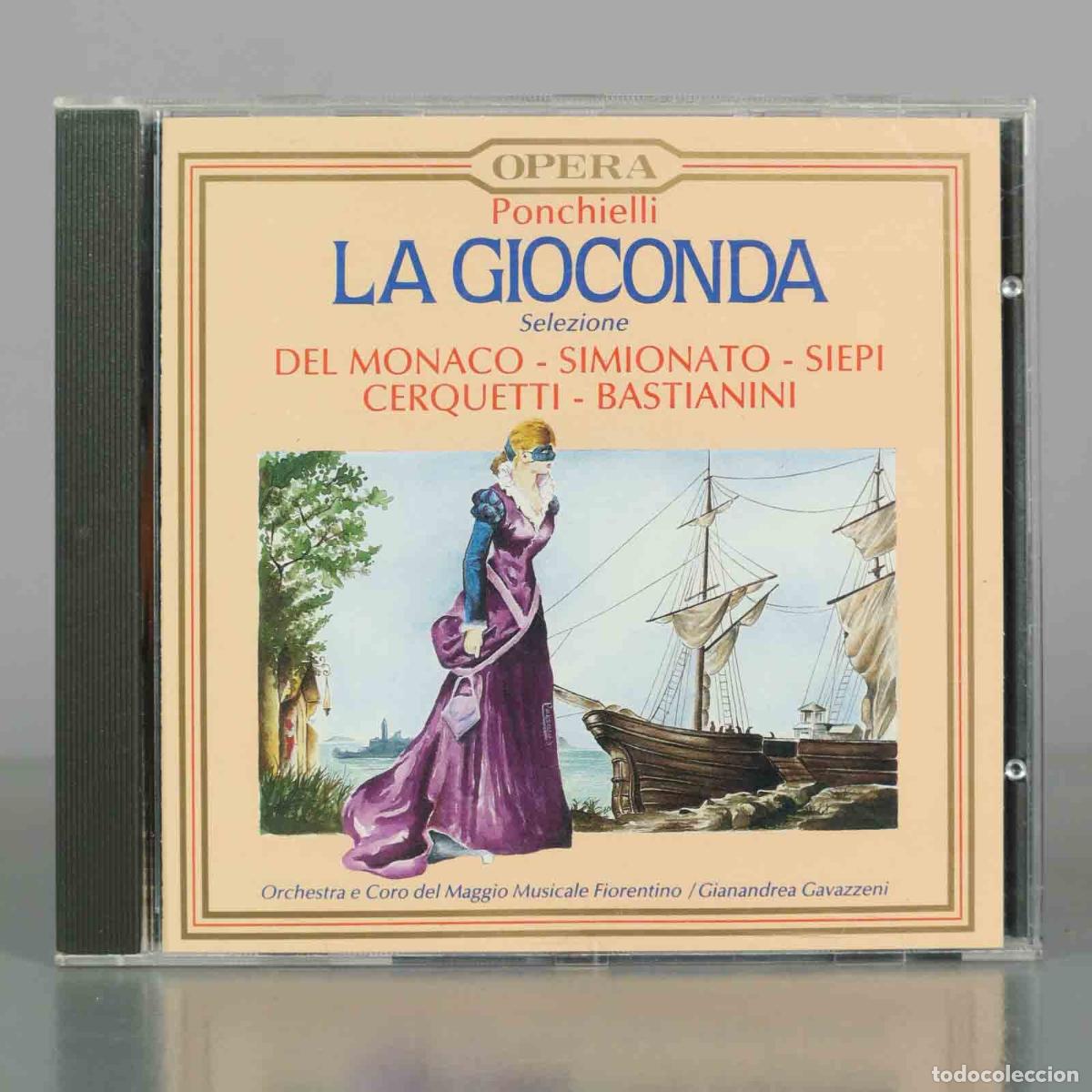 CD de M&uacute;sica: CD. La Gioconda - Amilcare Ponchielli - Anita Cerquetti, Giulietta Simionato, Mario Del Monaco, Ett