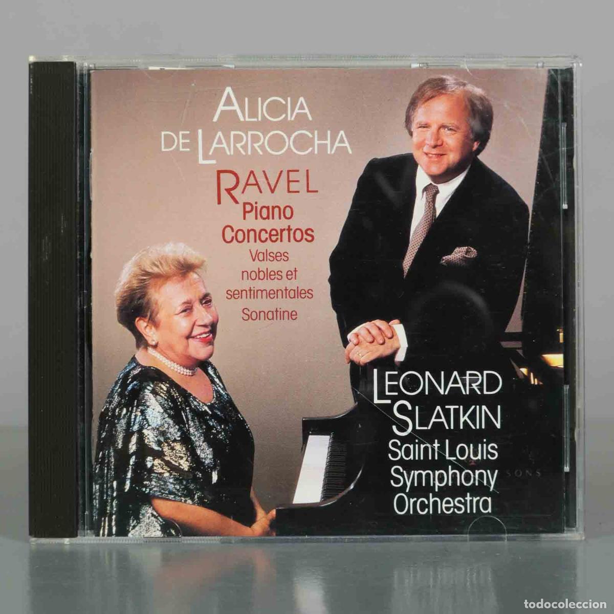 CD de M&uacute;sica: CD. Piano Concertos - Valses nobles et sentimentales - Sonatine - Maurice Ravel - Alicia de Larroch