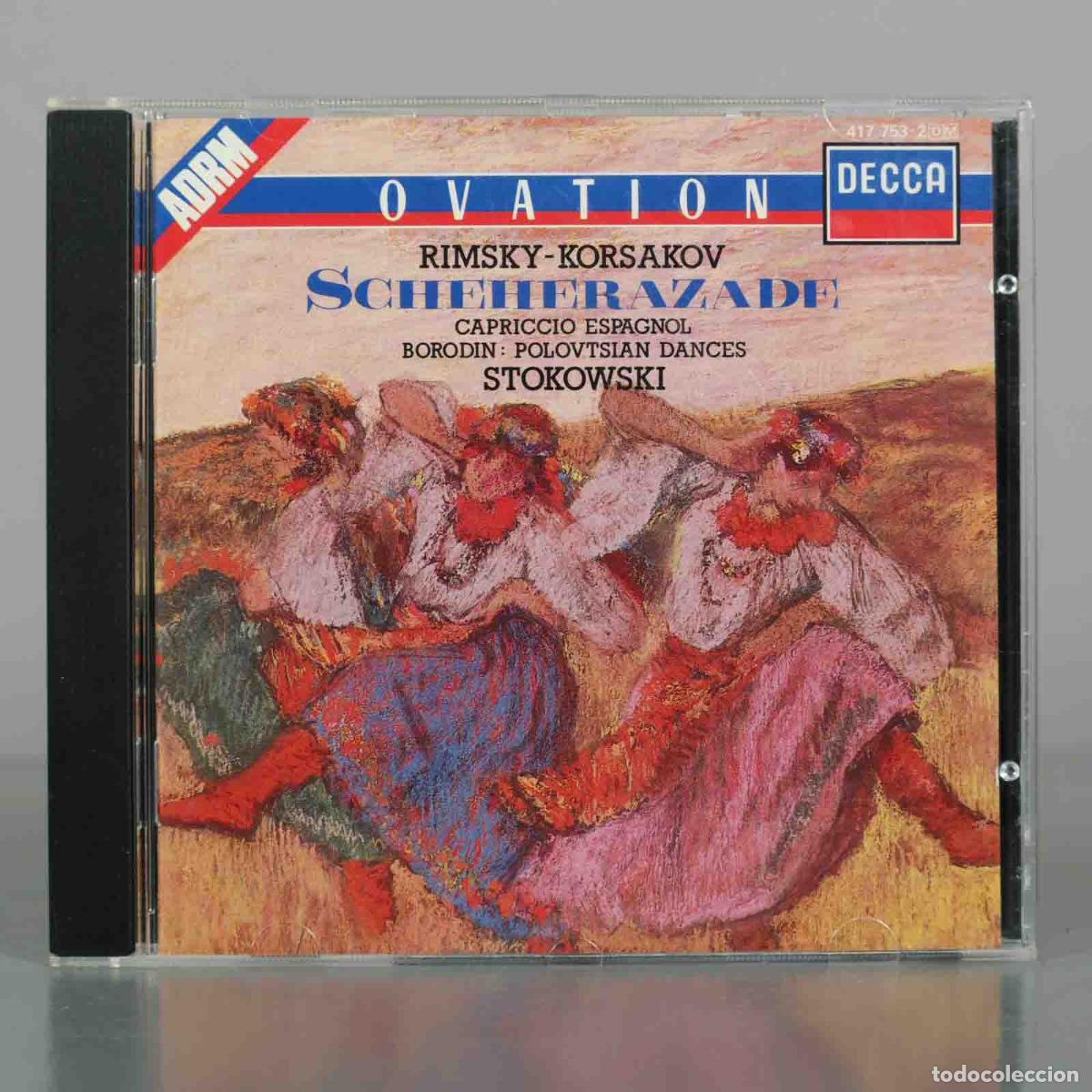 CD de M&uacute;sica: CD. Rimsky-Korsakov - Scheherazade, Capriccio Espagnol, Borodin - Polovtsian Dances - Stokowski