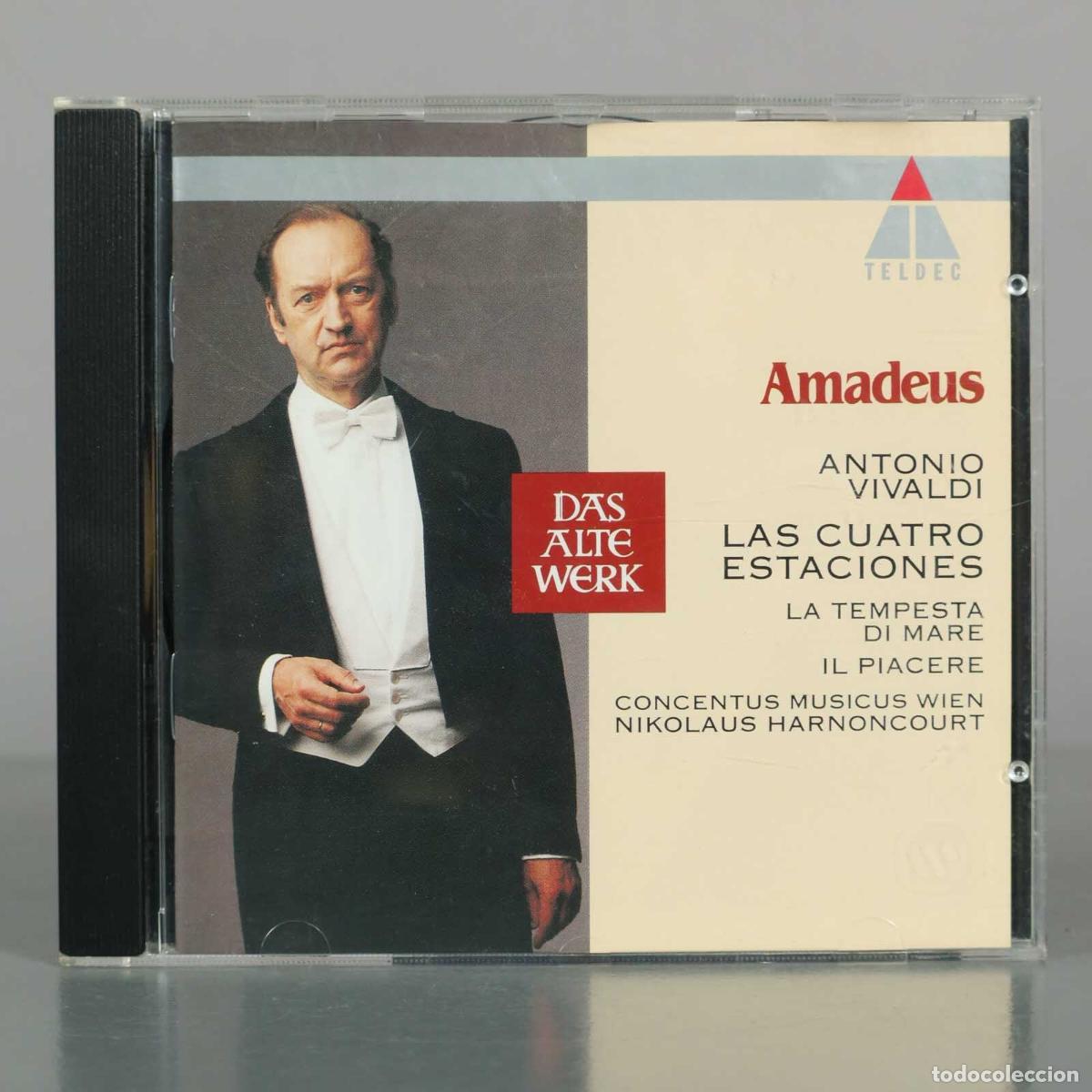 CD de M&uacute;sica: CD. Las Cuatro Estaciones, La Tempesta di Mare, Il Piacere - Vivaldi - Harnoncourt