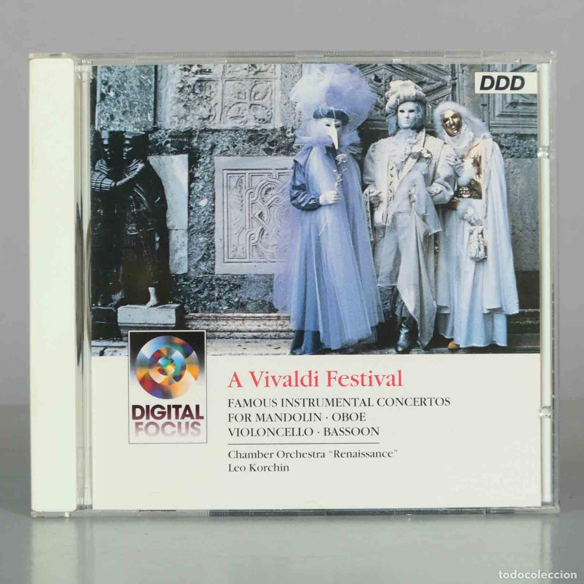 CDs de M&uacute;sica: CD. A Vivaldi Festival: Famous Instrumental Concertos , Chamber Orchestra Renaissance, Korchin