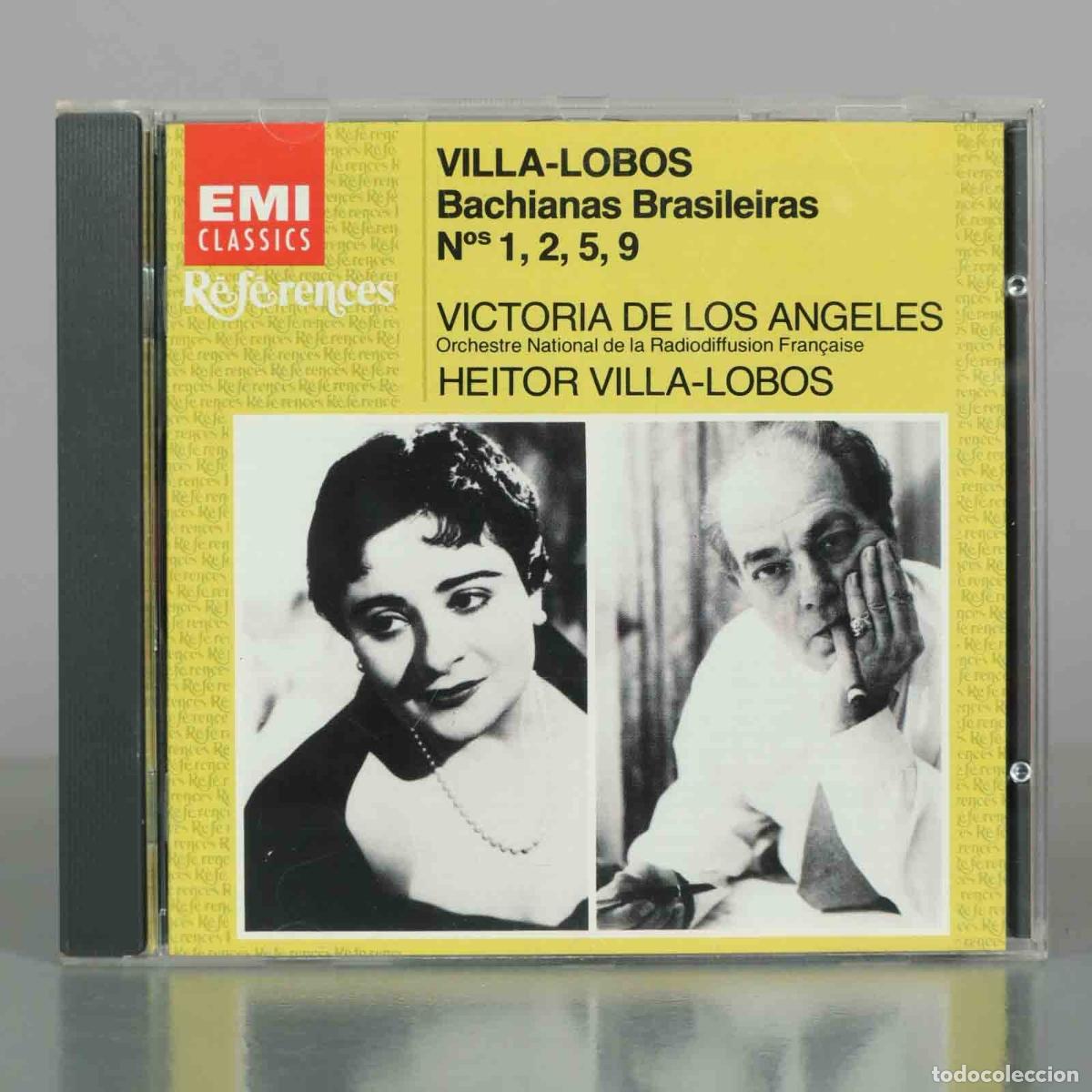 Musik-CDs: CD. Villa-Lobos - Bachianas Brasileiras Nos 1, 2, 5, 9 - Victoria de los &Aacute;ngeles, Villa-Lobos