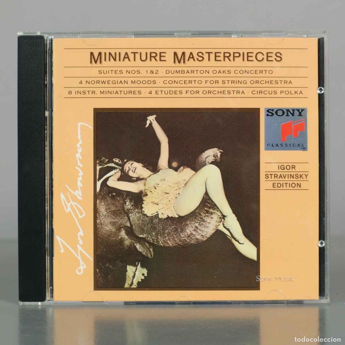 CDs de M&uacute;sica: CD. Miniature Masterpieces - Igor Stravinsky - Sony Classical