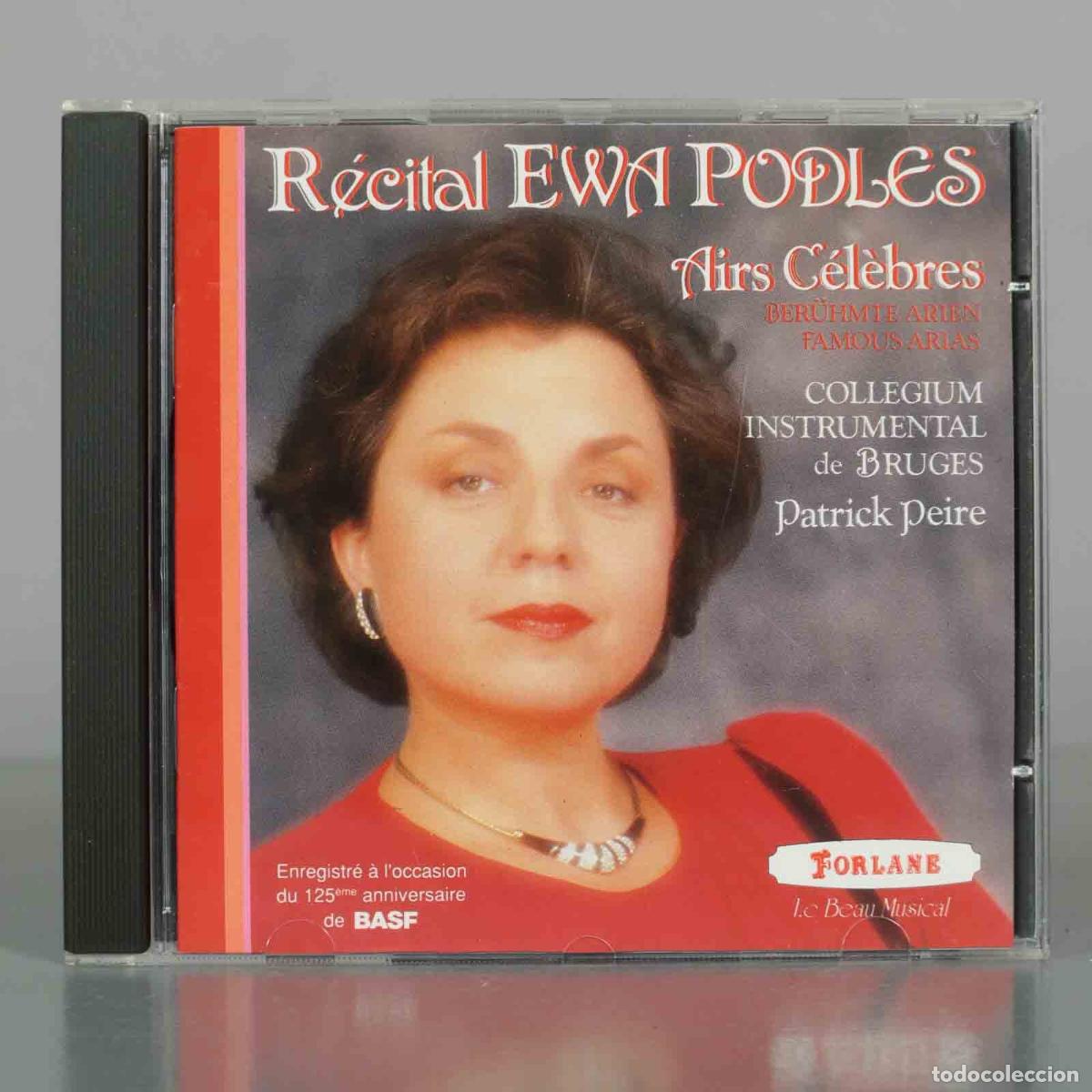 CDs de M&uacute;sica: CD. Ewa Podleś, Collegium Instrumental De Bruges, Patrick Peire &ndash; Airs C&eacute;l&egrave;bres - Recital