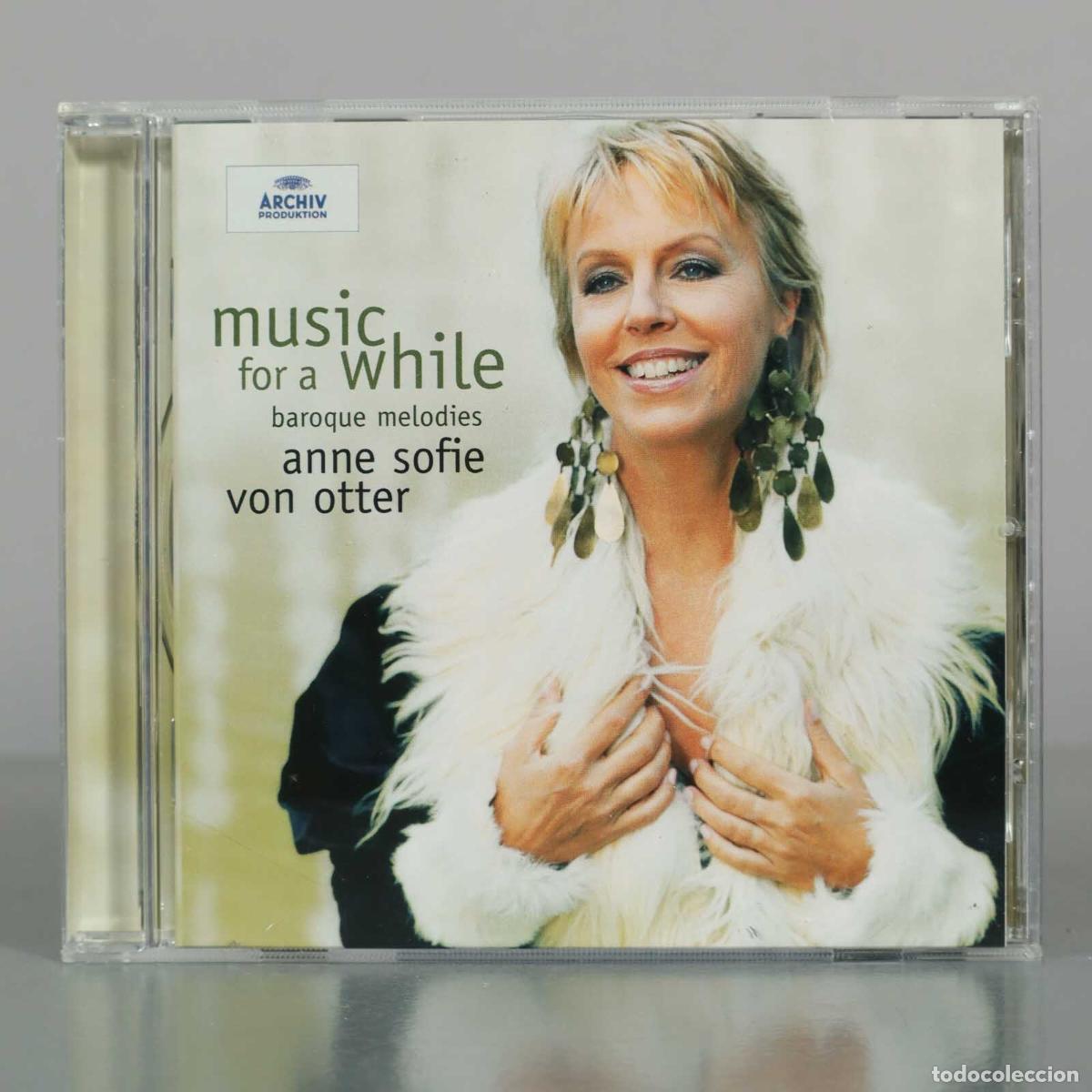CDs de M&uacute;sica: CD. Music for a While - Baroque Melodies - Anne Sofie von Otter, Jakob Lindberg, Anders Ericson, Jo