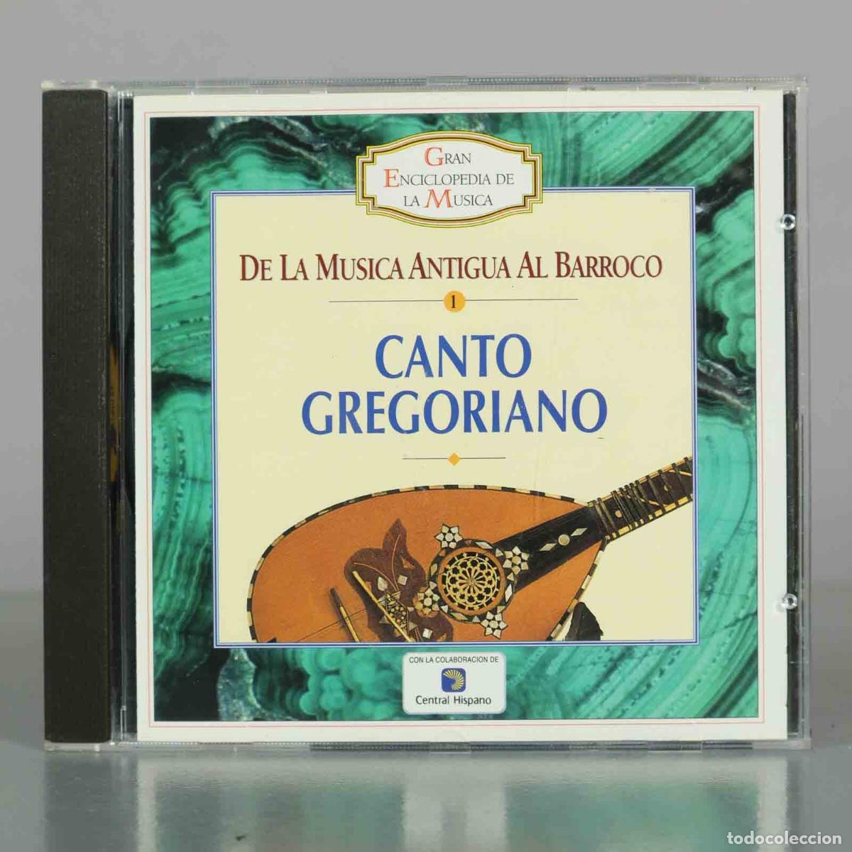 CDs de M&uacute;sica: CD. De la Musica Antigua al Barroco - Canto Gregoriano - Schola Gregoriana Hispana - Gran Enciclope