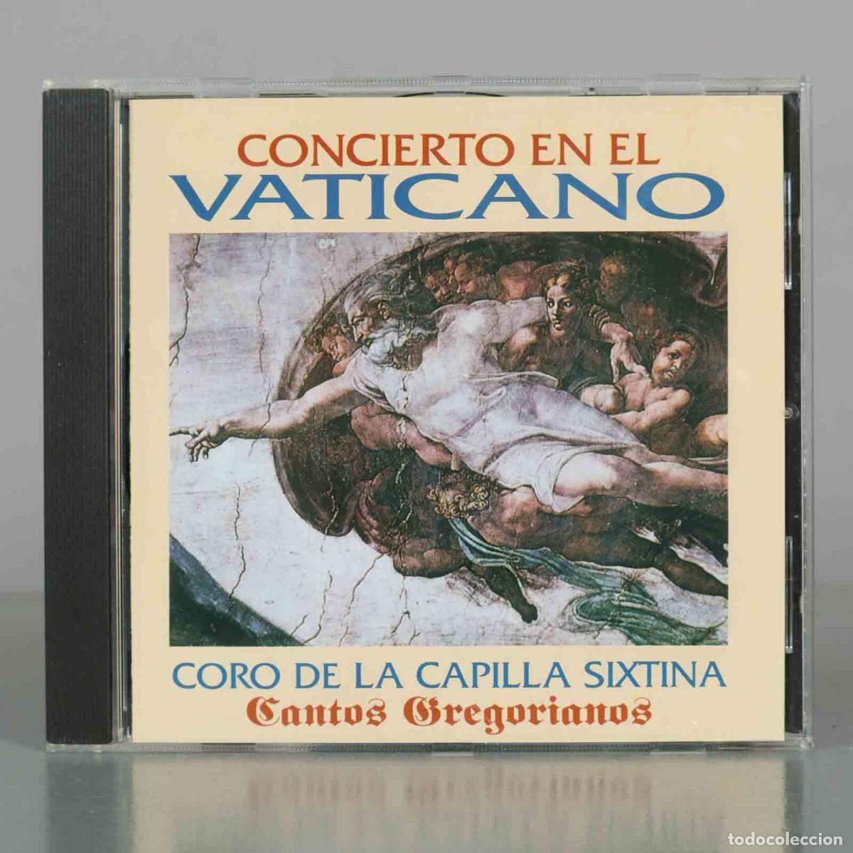 CDs de M&uacute;sica: CD. Concierto en el Vaticano - Coro de la Capilla Sixtina - Cantos Gregorianos