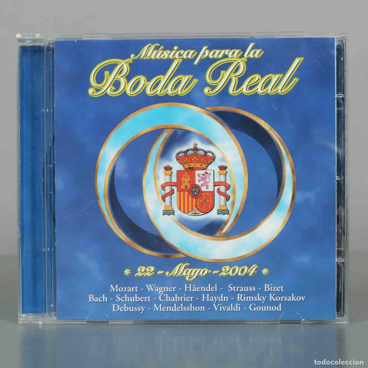 CDs de M&uacute;sica: CD. M&uacute;sica para la Boda Real - Mozart, Wagner, H&auml;endel, Strauss, Bizet, Bach, Schubert, Chabrier, H