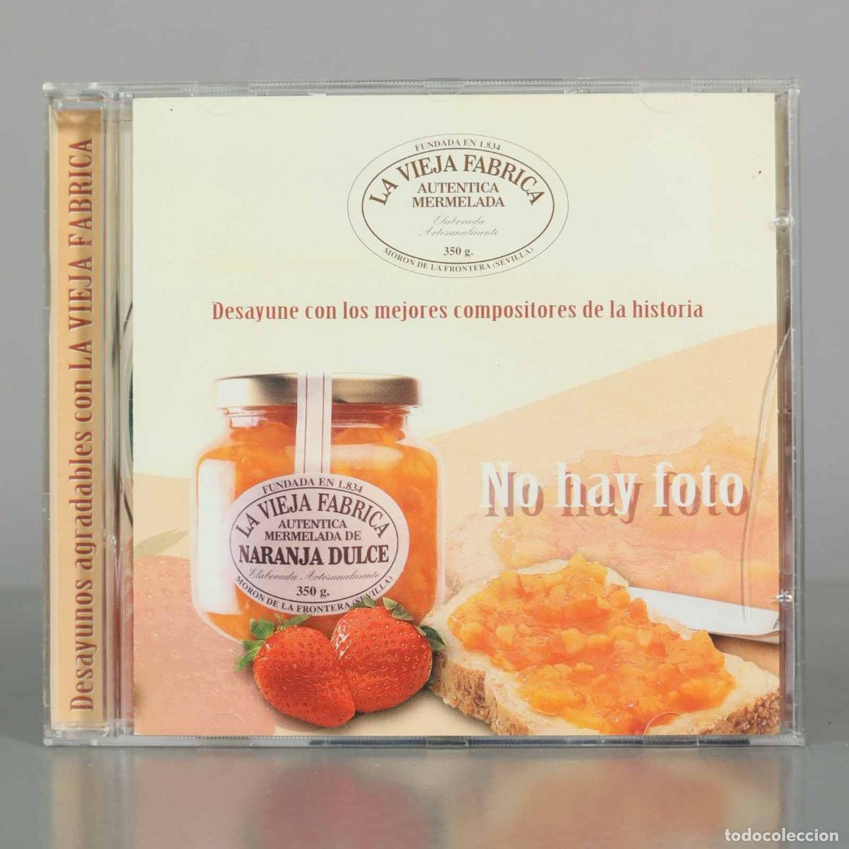 CDs de M&uacute;sica: CD. Desayunos Agradables con La Vieja F&aacute;brica - Johann Strauss Sr., Giuseppe Verdi, Edvard Grieg