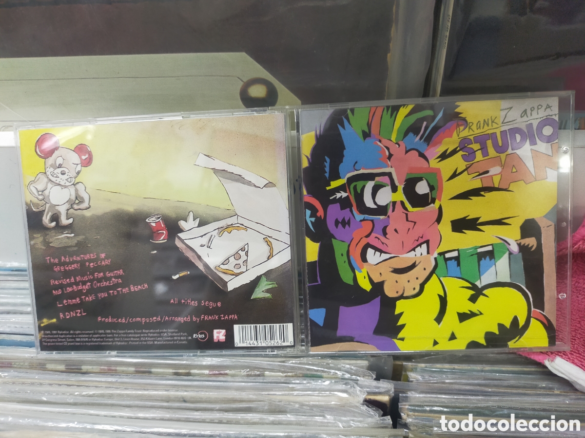 CDs de m&uacute;sica: Frank zappa CD studio tan 1995 canada - Foto 1