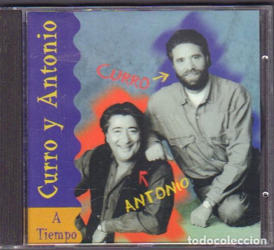 CDs de M&uacute;sica: CURRO Y ANTONIO - A TIEMPO / MARBELLA, SOY ROCIERO, COLOR MORENO.../ CD ALBUM RF-14533