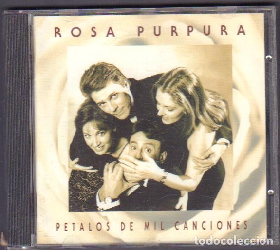 CDs de M&uacute;sica: ROSA PURPURA - PETALOS DE MIL CANCIONES / LAS BALADAS, LAS RUMBAS.../ CD ALBUM 1995 RF-14534
