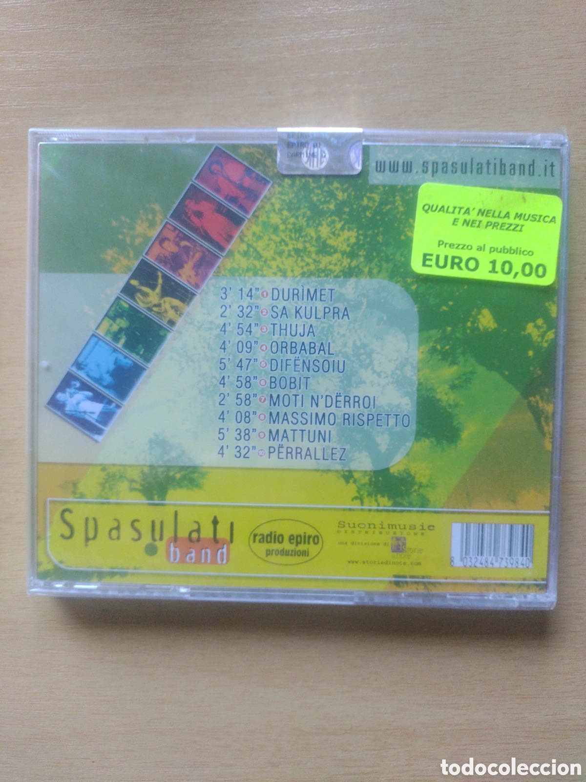 CDs de m&uacute;sica: CD Precintado Spasulati Band - Foto 2
