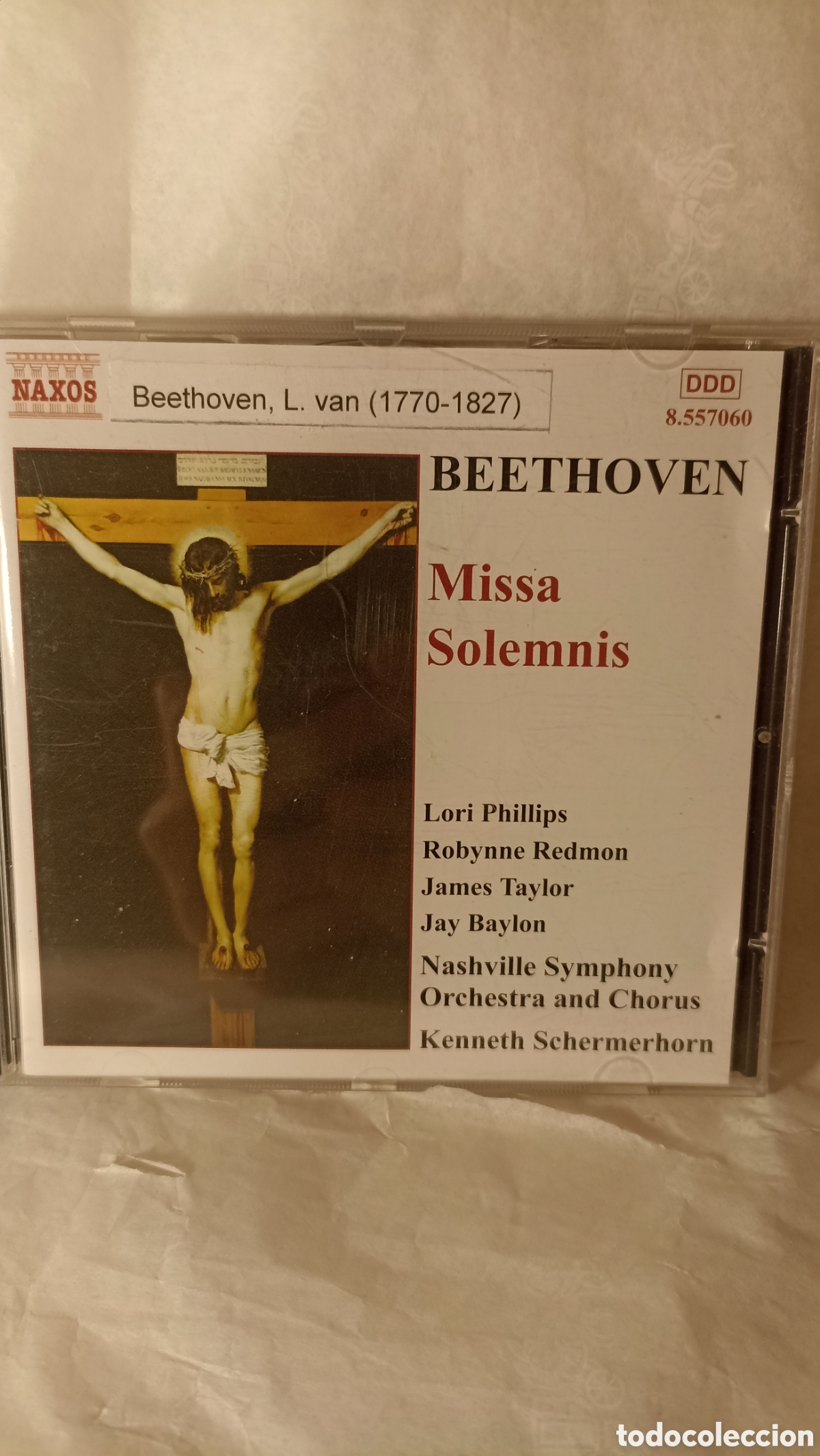 CDs de M&uacute;sica: Missa Solemnis de Ludwig van Beethoven en CD
