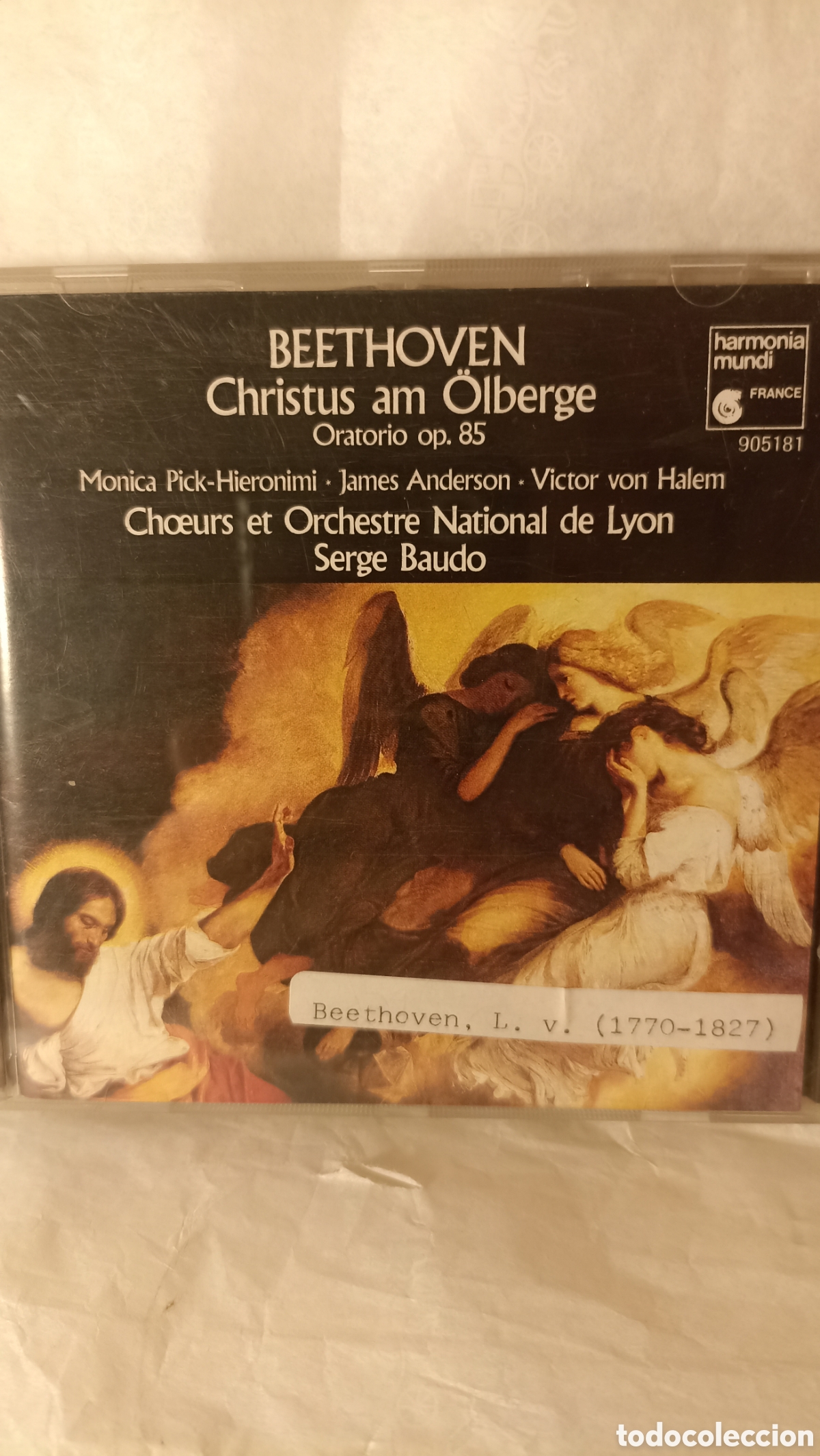 CDs de M&uacute;sica: Christus am &Ouml;lberge (Cristo en el Monte de los Olivos), Op. 85, de Ludwig van Beethoven,