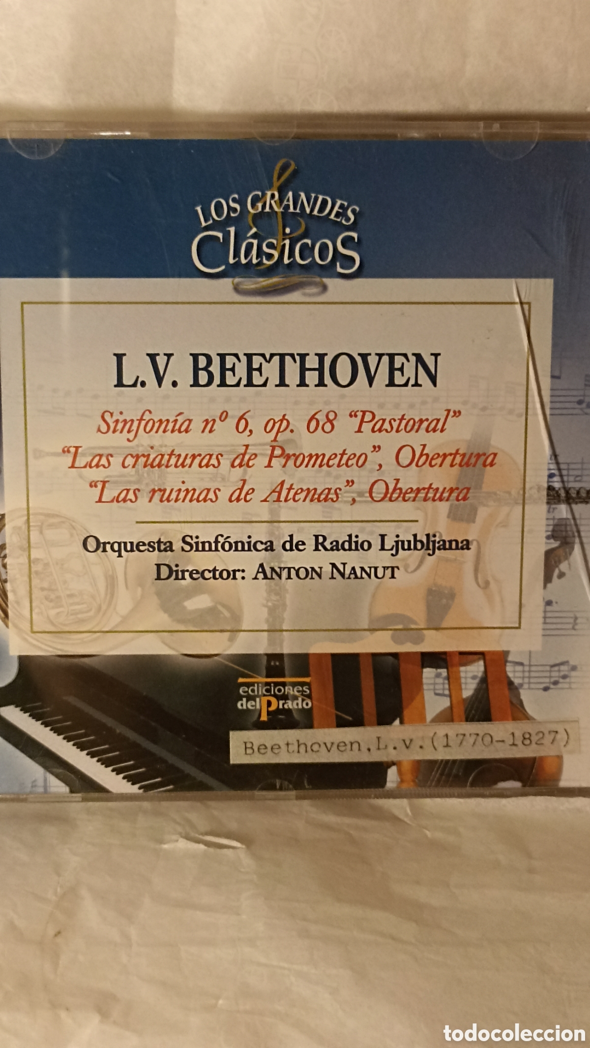CDs de M&uacute;sica: Ludwig van bethoven Sinfon&iacute;a n&ordm; 6, op. 68 &rdquo;Pastoral&rdquo;,