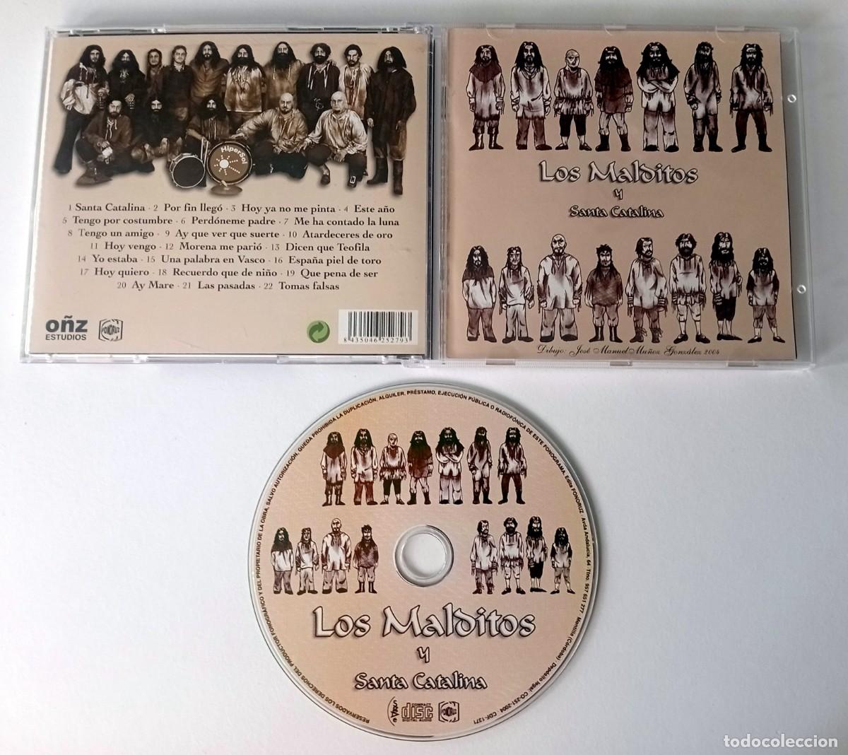 CDs de m&uacute;sica: CARNAVAL DE CADIZ 2004 CD COMPARSA LOS MALDITOS - Foto 2