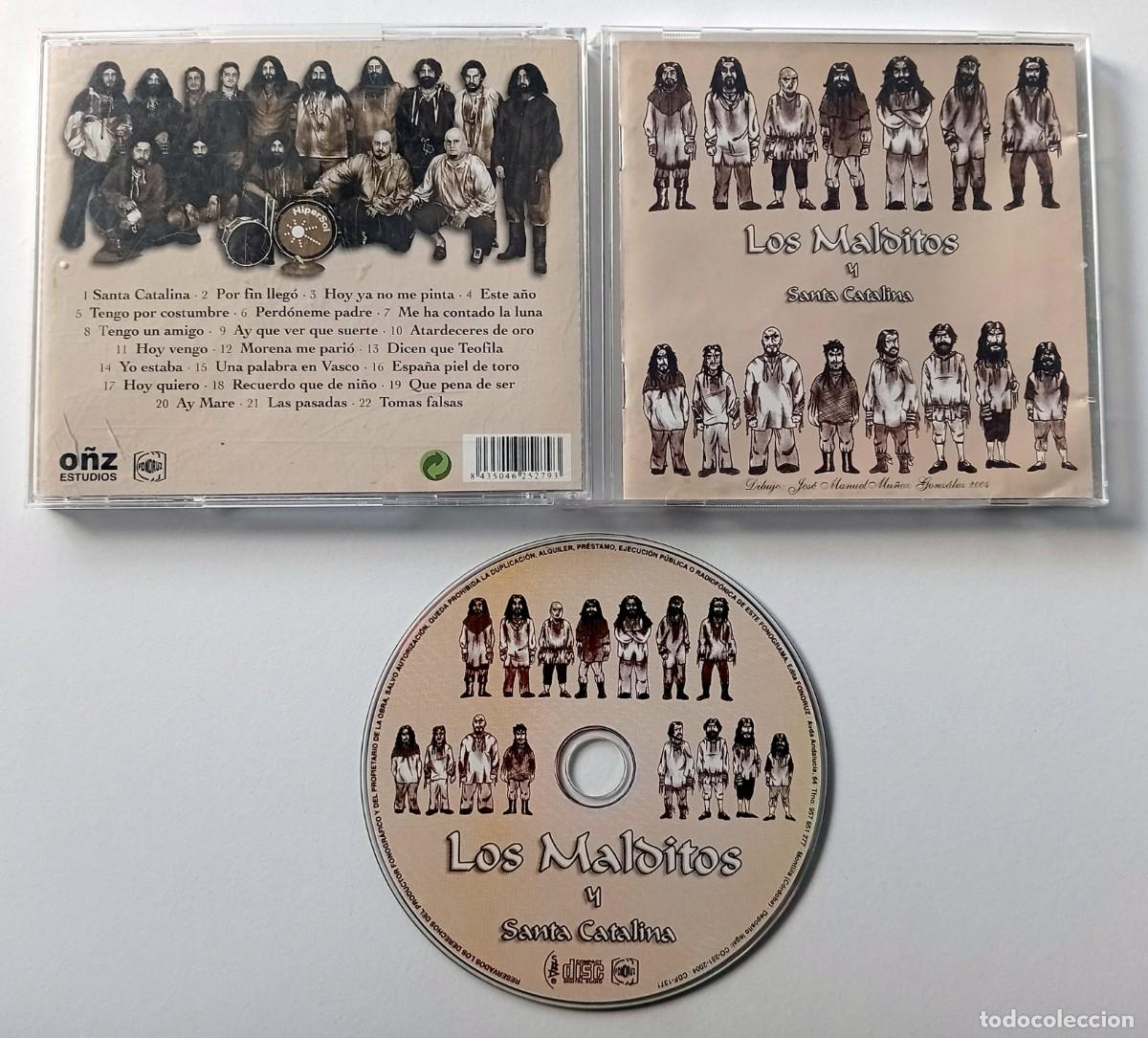 CDs de m&uacute;sica: CARNAVAL DE CADIZ 2004 CD COMPARSA LOS MALDITOS - Foto 2