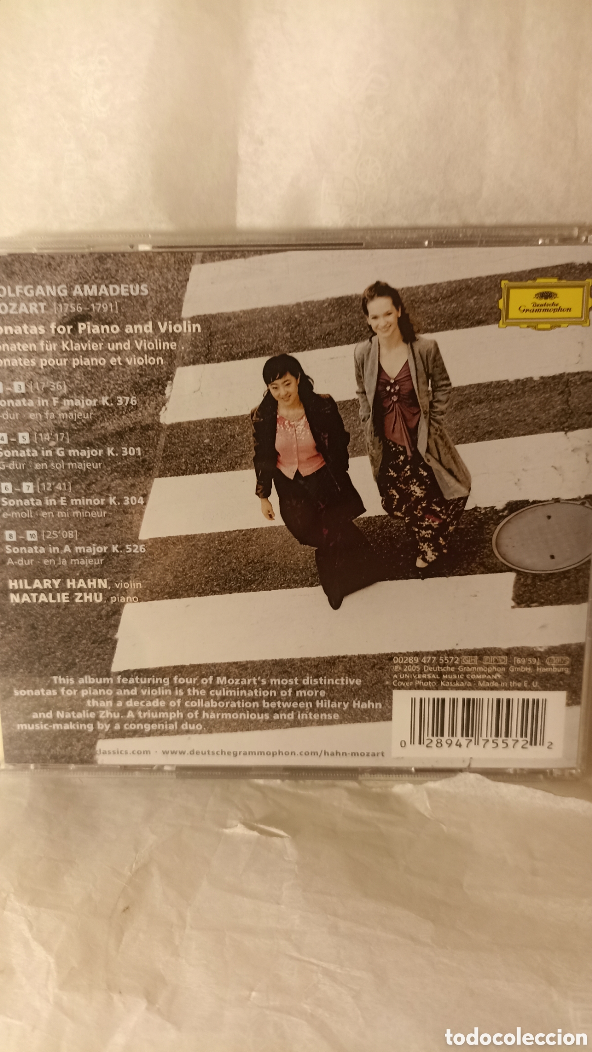 CDs de m&uacute;sica: &rdquo;Mozart: Violin Sonatas&rdquo; - Foto 2
