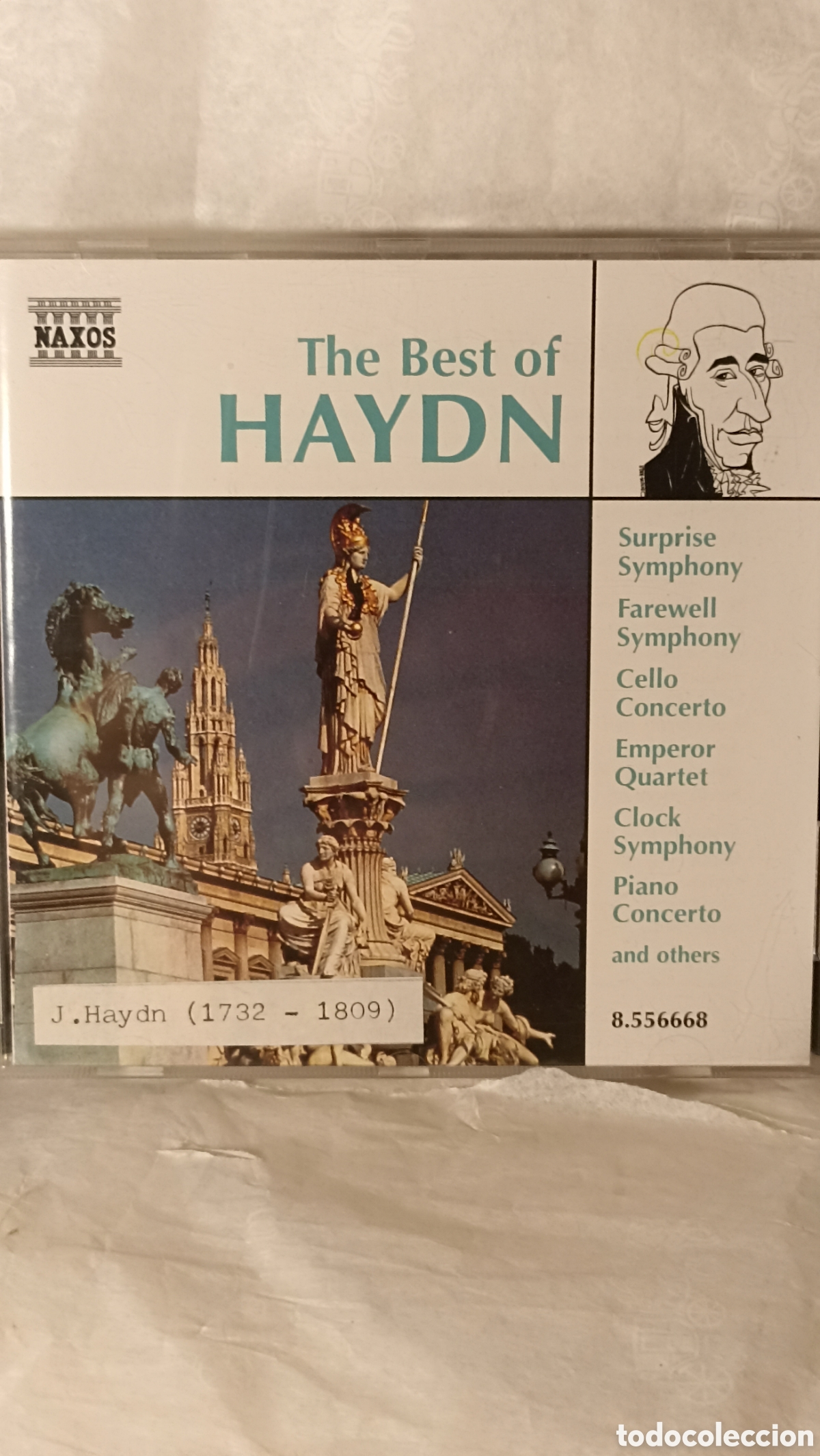 CDs de M&uacute;sica: The Best of Haydn&rdquo; publicado por el sello Naxos.