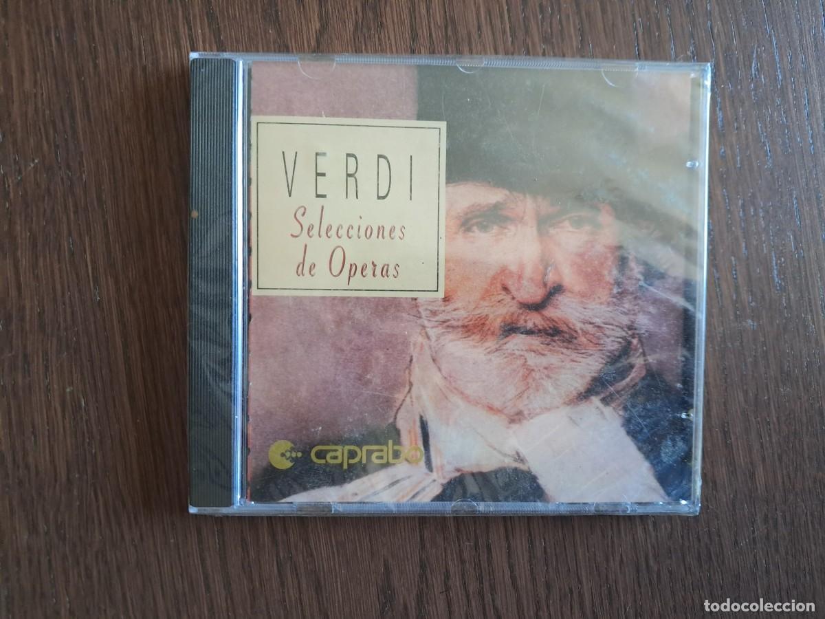 CDs de M&uacute;sica: cd verdi selecciones de &oacute;peras. gyc records 1996 spain. patrocinio caprabo. nuevo precintado.