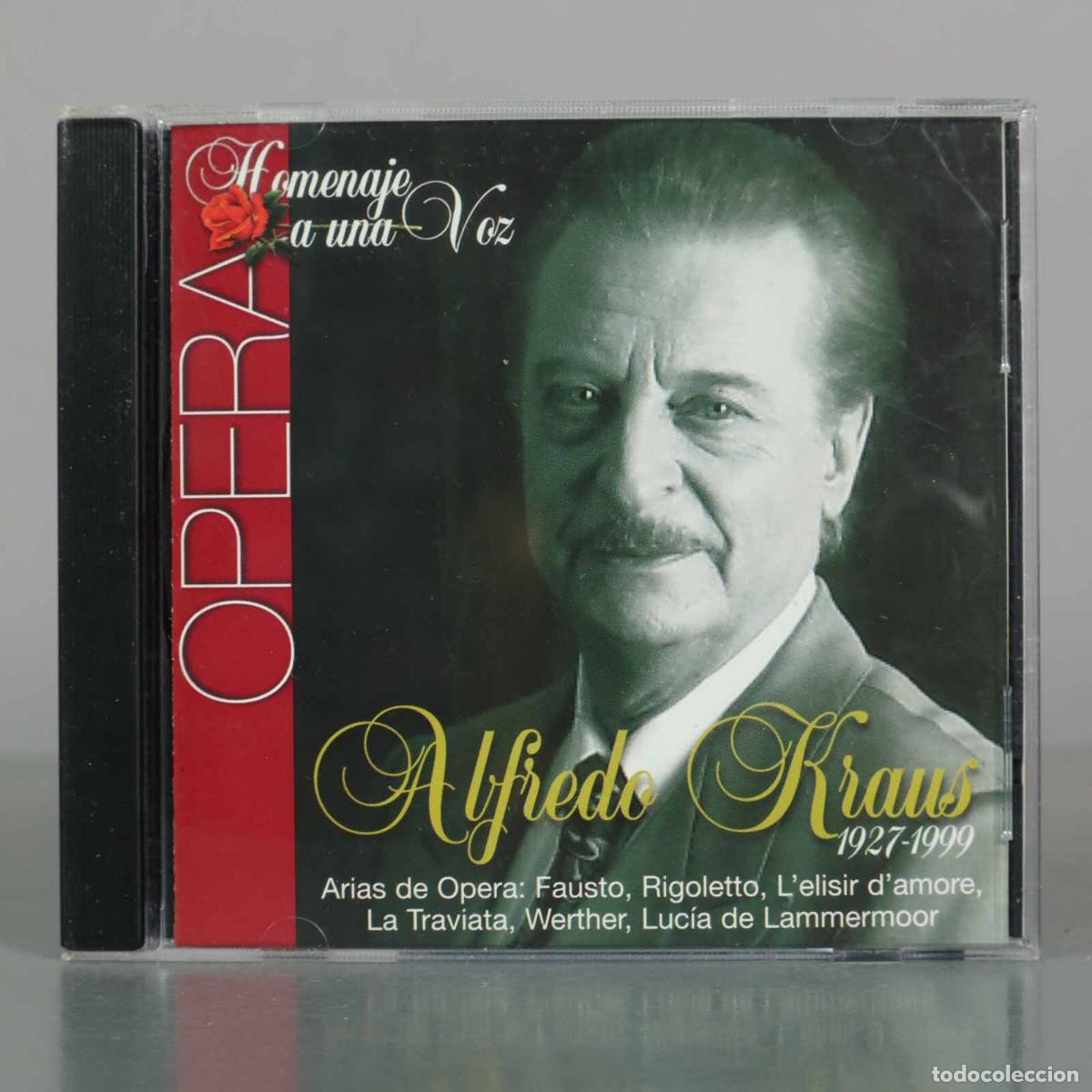 CDs de M&uacute;sica: CD. Homenaje a una voz: &Oacute;pera - Alfredo Kraus