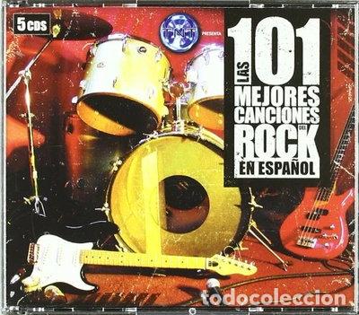 CDs de M&uacute;sica: Las 101 Mejores Canciones del Rock en Espa&ntilde;ol- 5051011099625