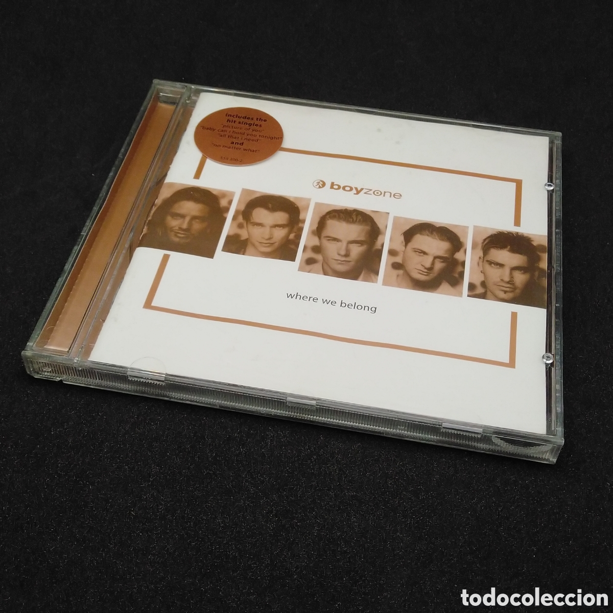 CDs de M&uacute;sica: BOYZONE - WHERE WE BELONG - CD - 1998 - DISCO VERIFICADO